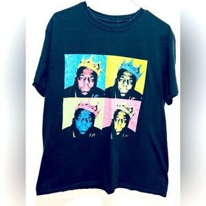 $7 or 2/$10 tshirt sale: Notorious B.I.G. Biggie Warhol Graphic Y2K T-Shirt